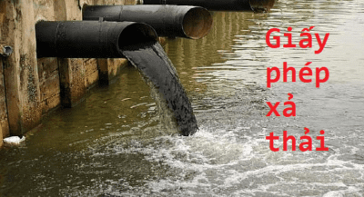 Thủ tục xin cấp giấy phép xả thải vào nguồn nước